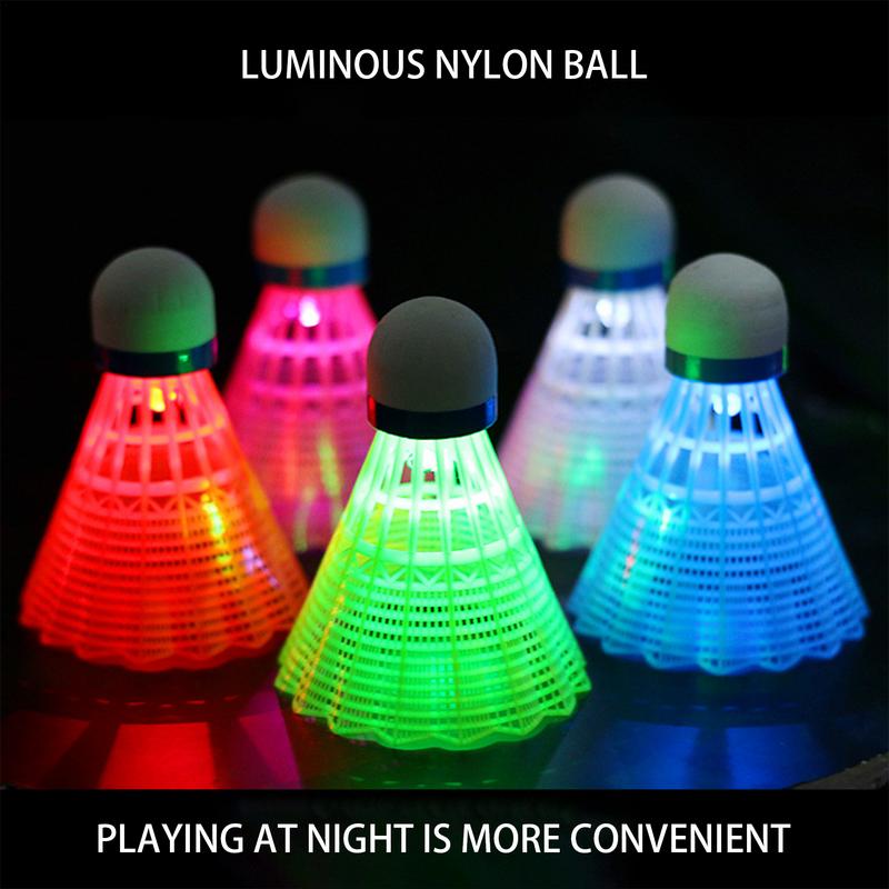 Badminton Raket - 배드민턴 어두운 밤 다채로운 LED 조명,