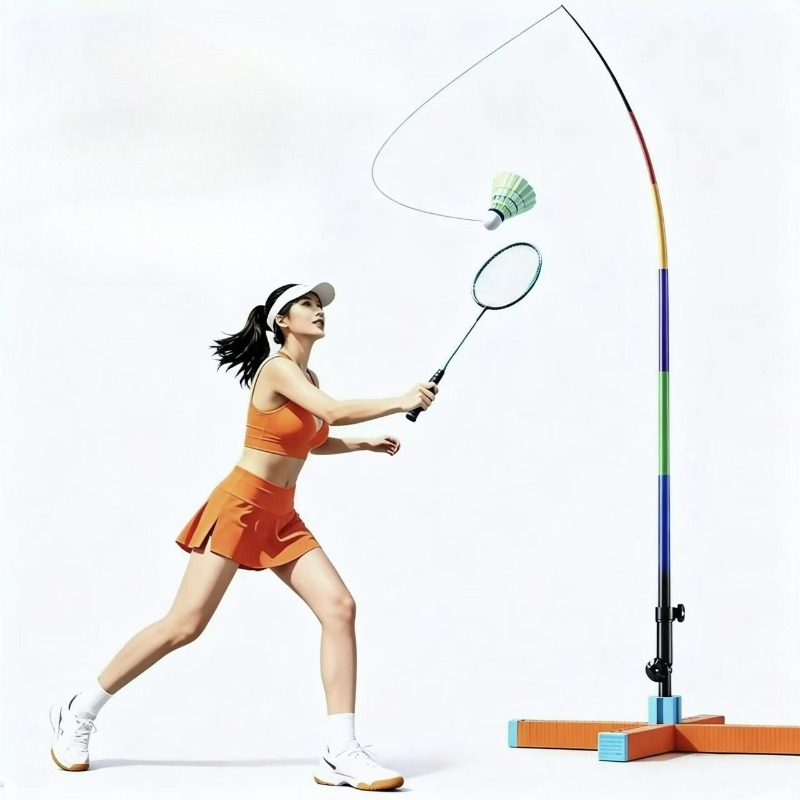 Badminton Raket - 싱글 배드민턴 자동 리바운드 트레이너 어린이