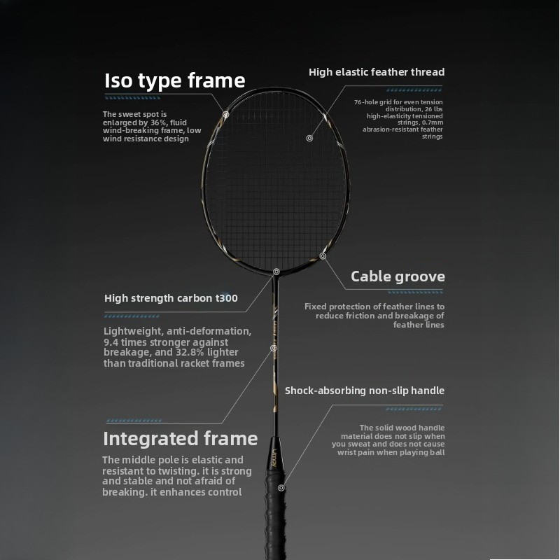 배드민턴 라켓 카본 그래파이트 경량 프로페셔널 파워 컨 - Badminton Raket 리뷰 및 가격